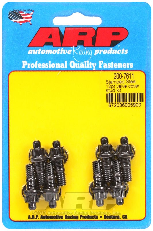 ARP - ARP Stamped Steel 12pt Valve Cover Stud Kit - Demon Performance