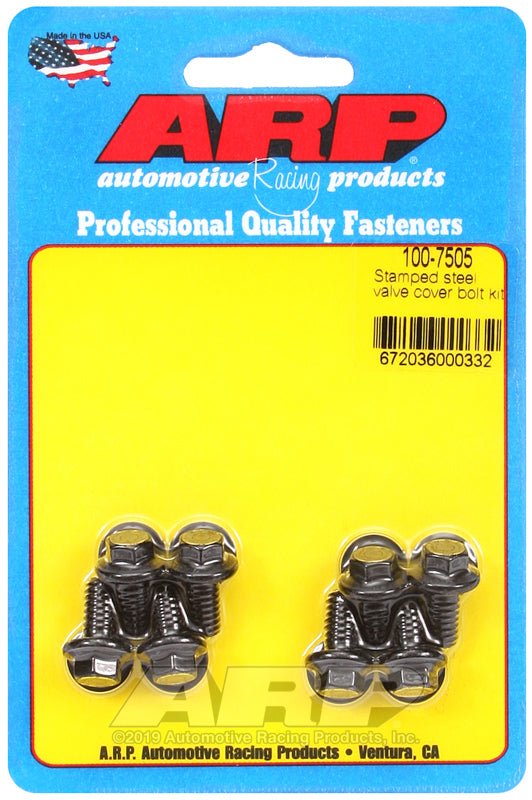 ARP - ARP Stamped Steel Hex Valve Cover Bolt Kit - Demon Performance