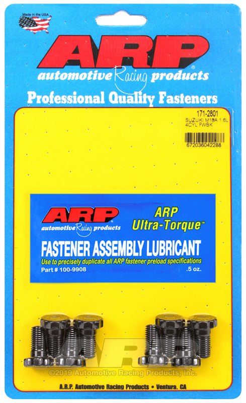 ARP - ARP Suzuki 1.6L M16A 4cyl Flywheel Bolt Kit - Demon Performance