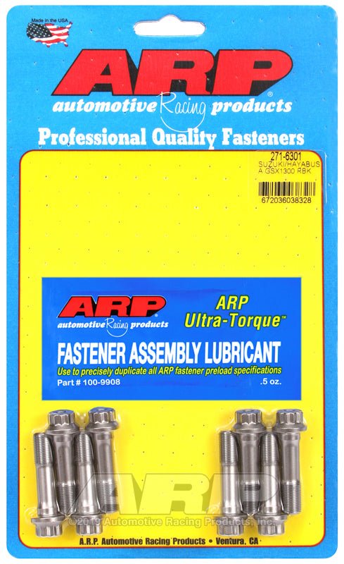 ARP - ARP Suzuki Hayabusa GSX1300 Rod Bolt Kit - Demon Performance