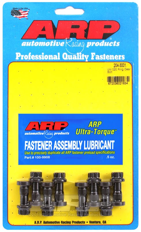 ARP - ARP VW 020 M9 Ring Gear Bolt Kit - Demon Performance