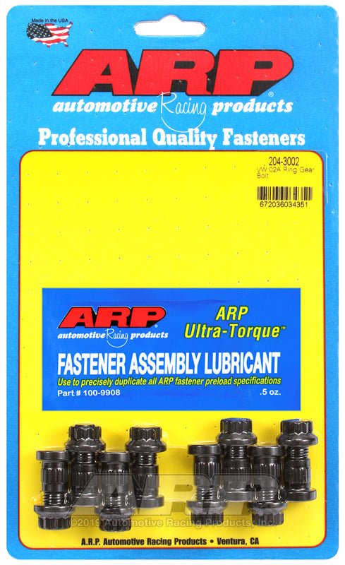 ARP - ARP VW 02A M10 Ring Gear Bolt Kit - Demon Performance