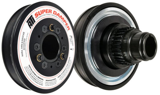 ATI - ATI Damper 10 - 15 LS3 Camaro Super Damper w/ HTD Drive - 7.48 - Aluminum - 6 GRV w/ 916166 - Demon Performance