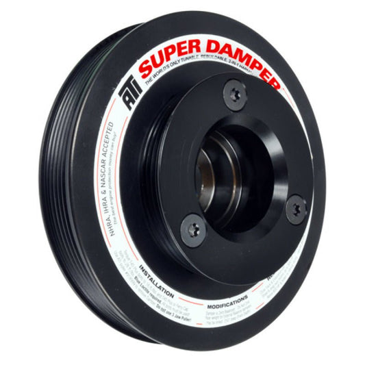 ATI - ATI Damper - 6.78in - Alum - 4 & 6 Grv - Honda H22 - Street - 4 Percent & 9 Percent OD Sizes - Demon Performance
