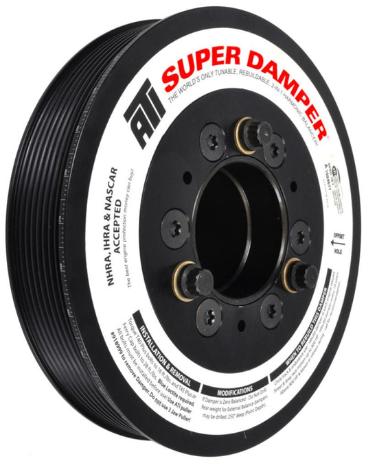 ATI - ATI Damper - 7.48in - Alum - 8 Grv - Dodge - 2009+ - 5.7L / 6.4L Hemi Truck - 3 Ring - Demon Performance