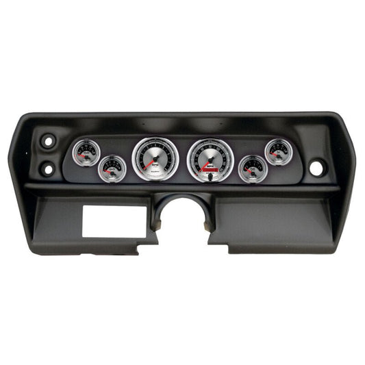 AutoMeter - Autometer 1968 Chevrolet Nova Direct Fit Gauge Panel 3-3/8in x2 / 2-1/16in x4 - American Muscle - Demon Performance