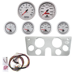 AutoMeter - Autometer 67-72 Cheverolet Truck Direct Fit Dash Kit - ULTRA-LITE II - Demon Performance
