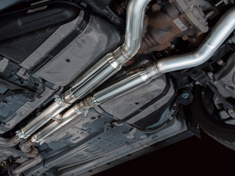 AWE Tuning - AWE 18 - 23 S550 Mustang GT SwitchPath Exhaust - Chrome Silver Tips - Demon Performance