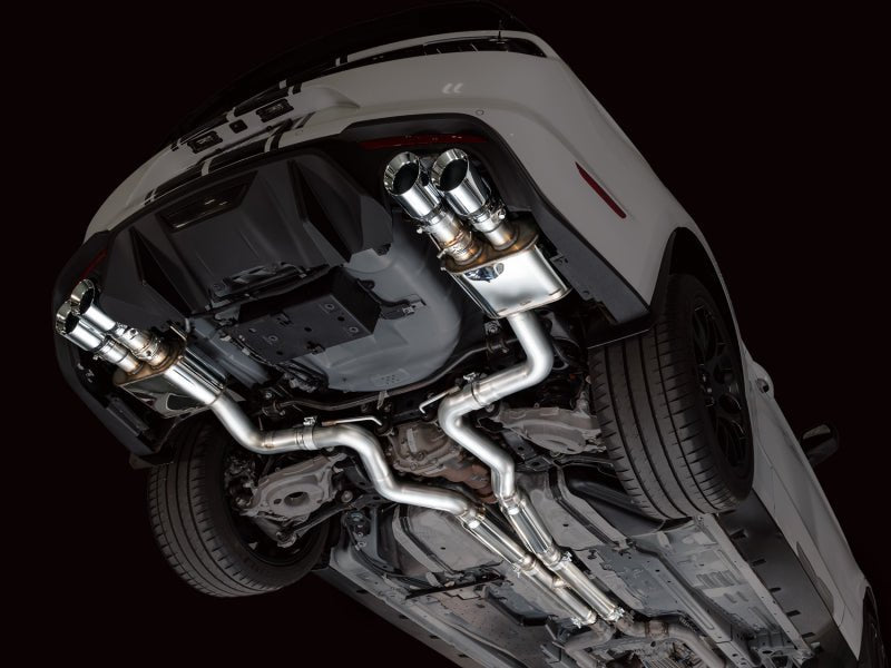 AWE Tuning - AWE 18 - 23 S550 Mustang GT SwitchPath Exhaust - Chrome Silver Tips - Demon Performance