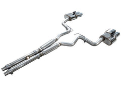 AWE Tuning - AWE 18 - 23 S550 Mustang GT SwitchPath Exhaust - Chrome Silver Tips - Demon Performance