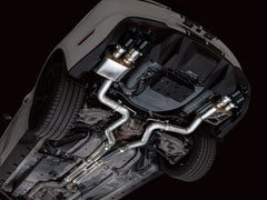 AWE Tuning - AWE 18 - 23 S550 Mustang GT SwitchPath Exhaust - Diamond Black Tips - Demon Performance