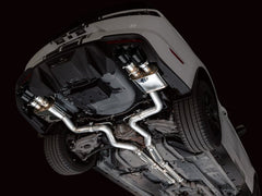 AWE Tuning - AWE 18 - 23 S550 Mustang GT SwitchPath Exhaust - Diamond Black Tips - Demon Performance