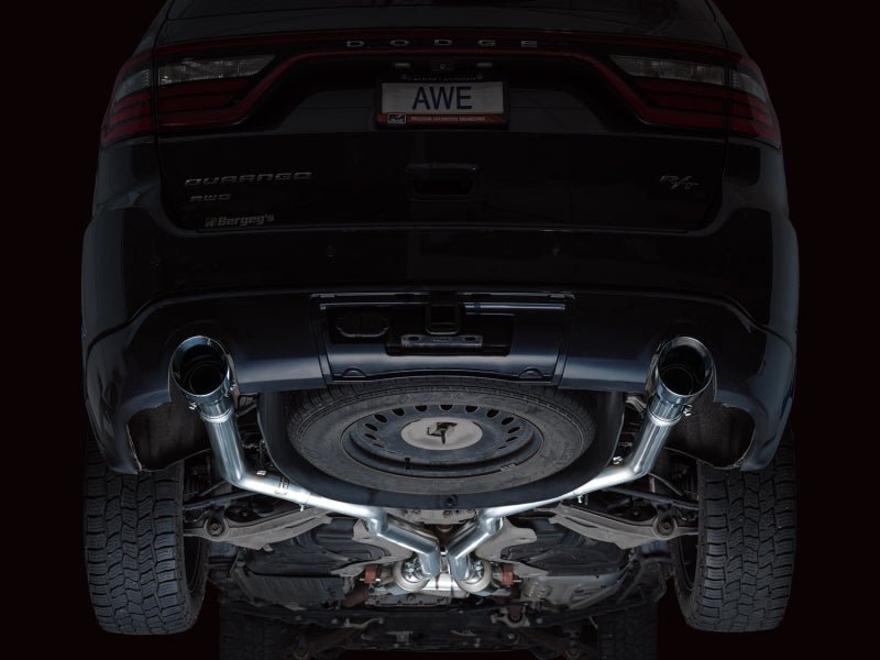AWE Tuning - AWE Tuning 11 - 24 Dodge Durango 5.7L Track Edition Exhaust w/ Chrome Silver Tips - Demon Performance