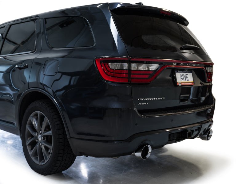 AWE Tuning - AWE Tuning 11 - 24 Dodge Durango 5.7L Track Edition Exhaust w/ Chrome Silver Tips - Demon Performance