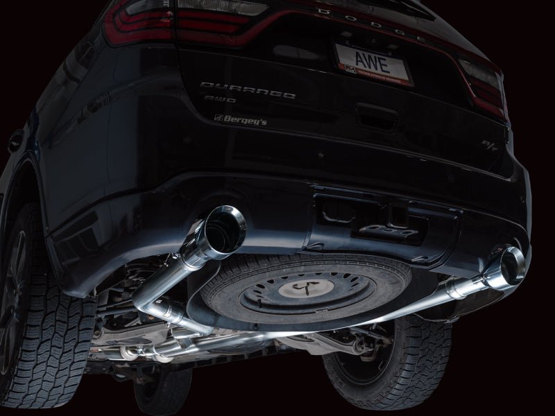 AWE Tuning - AWE Tuning 11 - 24 Dodge Durango 5.7L Track Edition Exhaust w/ Chrome Silver Tips - Demon Performance