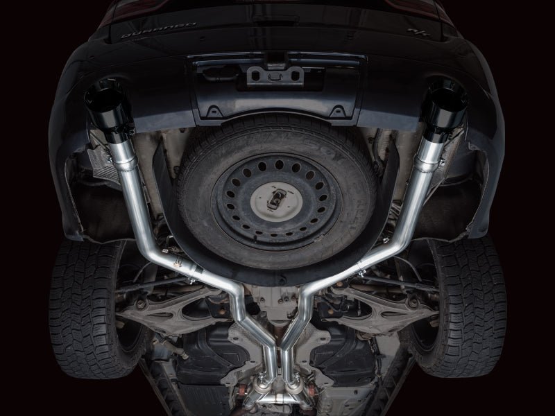 AWE Tuning - AWE Tuning 11 - 24 Dodge Durango 5.7L Track Edition Exhaust w/ Diamond Black Tips - Demon Performance