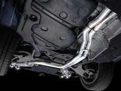 AWE Tuning - AWE Tuning 19 - 21 Porsche Macan 3.0T/2.9TT Touring Edition Catback Exhaust w/ Chrome Silver Tips - Demon Performance