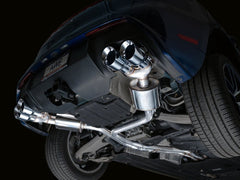 AWE Tuning - AWE Tuning 19 - 21 Porsche Macan 3.0T/2.9TT Touring Edition Catback Exhaust w/ Chrome Silver Tips - Demon Performance