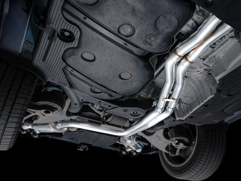 AWE Tuning - AWE Tuning 2022+ Porsche Macan 2.9TT Touring Edition Catback Exhaust w/ Diamond Black Tips - Demon Performance
