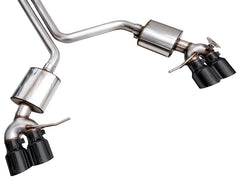 AWE Tuning - AWE Tuning 2022+ Porsche Macan 2.9TT Touring Edition Catback Exhaust w/ Diamond Black Tips - Demon Performance
