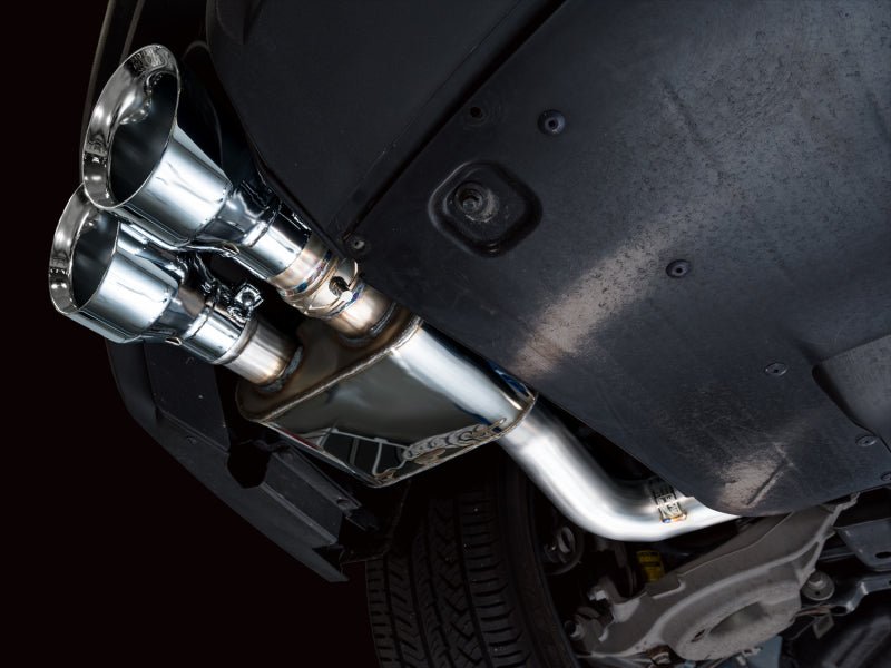 AWE Tuning - AWE Tuning 21 - 23 Ford Mustang Mach 1 SwitchPath Cat Back Exhaust w/ Quad Chrome Silver Tips - Demon Performance