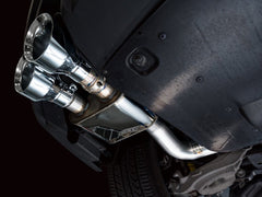 AWE Tuning - AWE Tuning 21 - 23 Ford Mustang Mach 1 SwitchPath Cat Back Exhaust w/ Quad Chrome Silver Tips - Demon Performance