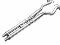 AWE Tuning - AWE Tuning 21 - 23 Ford Mustang Mach 1 SwitchPath Cat Back Exhaust w/ Quad Diamond Black Tips - Demon Performance