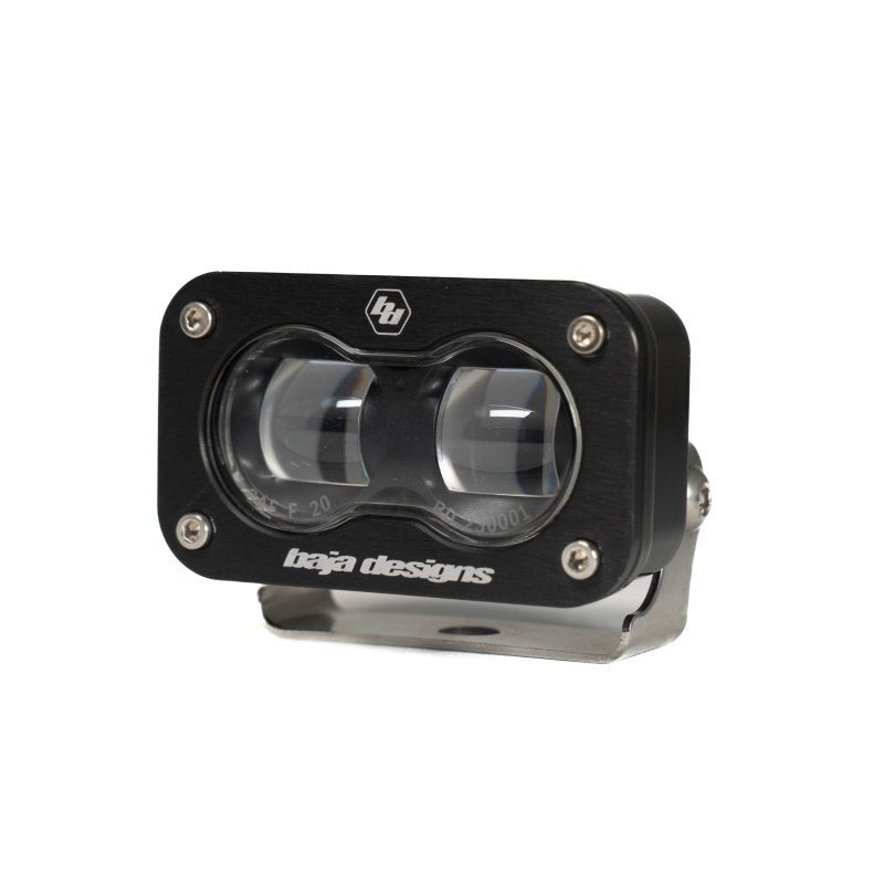 Baja Designs - Baja Designs 19 - 22 Dodge RAM 1500 Rebel / 21 - 22 1500 TRX S2 SAE Dual Fog Pocket Light Kit - Clear - Demon Performance