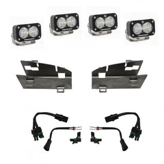 Baja Designs - Baja Designs 2019+ Dodge Ram Rebel 1500 S2 Dual Fog Pocket Kit - Demon Performance