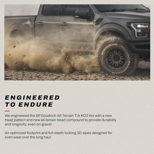 BFGoodrich - BFGoodrich All Terrain T/A KO3 LT275/70R17 124/121S - Demon Performance