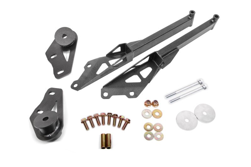 BMR Suspension - BMR 15 - 18 Ford Mustang S550 IRS Subframe Support Brace (Black Hammertone) - Demon Performance