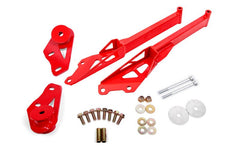 BMR Suspension - BMR Suspension 15 - 18 Ford Mustang S550 IRS Subframe Support Brace (Red) - Demon Performance