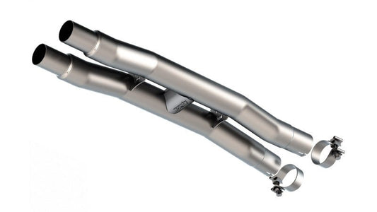 Borla - Borla 15 - 23 Ford Mustang GT H - Pipe 2.75in OE Resonator Replacement - Demon Performance
