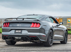 Borla - Borla 2018 Ford Mustang GT 5.0L AT/MT 3in ATAK Catback Exhaust Black Chrome Tips w/ Valves - Demon Performance