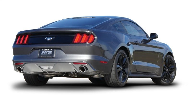 Borla - Borla S Type Rear Section 15-17 Ford Mustang 2.3L EcoBoost MT/AT 2.25in pipe 4in tip - Demon Performance