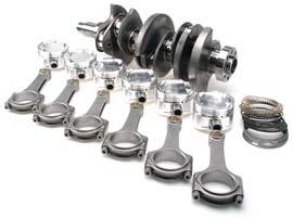 Brian Crower - Brian Crower Nissan VQ35HR Stroker Kit 86.4mm Billet Crank Sportsman Rods 5.974in Unbalanced Pistons - Demon Performance