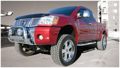 Bushwacker - Bushwacker 04-15 Nissan Titan Extend-A-Fender Style Flares 4pc 67.1/78.9/84/96in - Black - Demon Performance