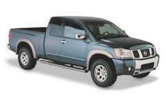 Bushwacker - Bushwacker 04-15 Nissan Titan Extend-A-Fender Style Flares 4pc 67.1/78.9/84/96in - Black - Demon Performance
