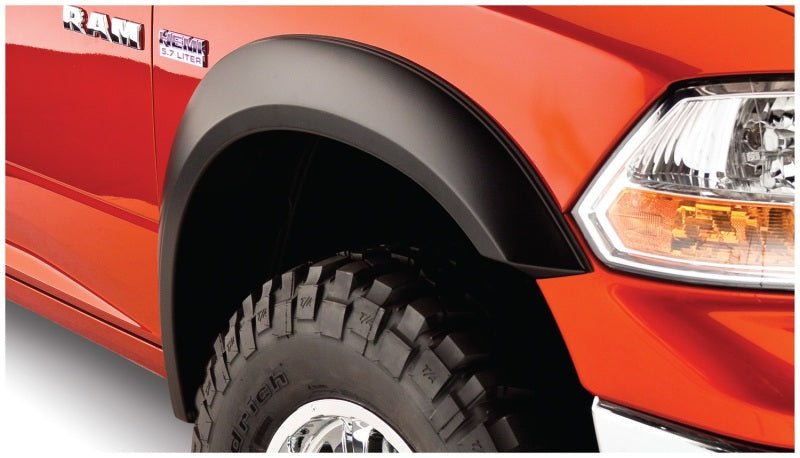 Bushwacker - Bushwacker 10-18 Ram 1500 Fleetside Extend-A-Fender Style Flares 4pc 67.4/76.3/96.3in Bed - Black - Demon Performance