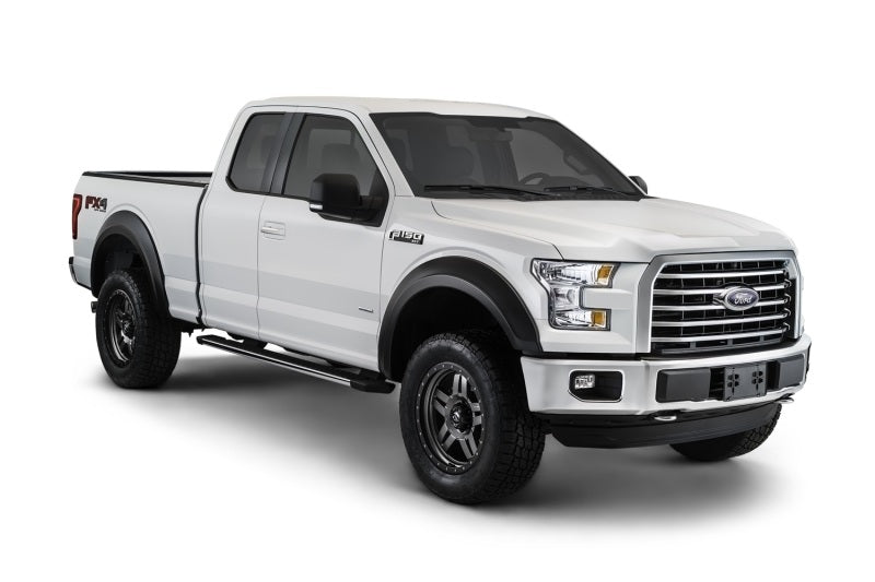 Bushwacker - Bushwacker 10-18 Ram 1500 Fleetside Extend-A-Fender Style Flares 4pc 67.4/76.3/96.3in Bed - Black - Demon Performance