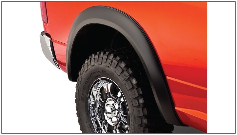 Bushwacker - Bushwacker 10-18 Ram 1500 Fleetside Extend-A-Fender Style Flares 4pc 67.4/76.3/96.3in Bed - Black - Demon Performance