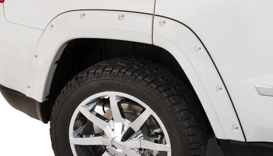 Bushwacker - Bushwacker 11-18 Jeep Grand Cherokee Pocket Style Flares 2pc Does Not Fit SRT8 - Black - Demon Performance