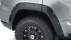 Bushwacker - Bushwacker 11-18 Jeep Grand Cherokee Pocket Style Flares 2pc Does Not Fit SRT8 - Black - Demon Performance
