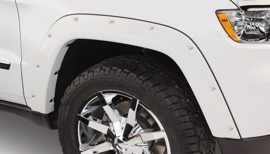 Bushwacker - Bushwacker 11-18 Jeep Grand Cherokee Pocket Style Flares 2pc Does Not Fit SRT8 - Black - Demon Performance