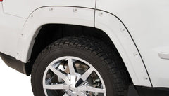 Bushwacker - Bushwacker 11-18 Jeep Grand Cherokee Pocket Style Flares 4pc Does Not Fit SRT8 - Black - Demon Performance
