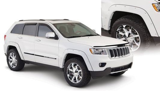 Bushwacker - Bushwacker 11-18 Jeep Grand Cherokee Pocket Style Flares 4pc Does Not Fit SRT8 - Black - Demon Performance