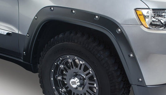 Bushwacker - Bushwacker 11-18 Jeep Grand Cherokee Pocket Style Flares 4pc Does Not Fit SRT8 - Black - Demon Performance