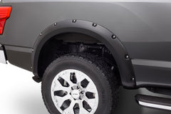 Bushwacker - Bushwacker 16-18 Nissan Titan XD Pocket Style Flares 4pc 78.0in Bed - Black - Demon Performance