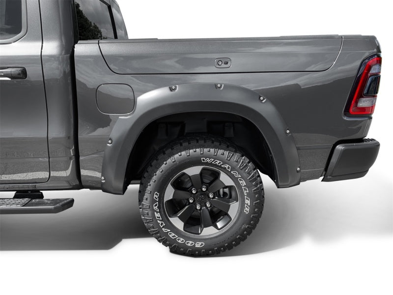 Bushwacker - Bushwacker 19-22 Dodge Ram 1500 Pocket Style Rear Flares 2pc - Black - Demon Performance