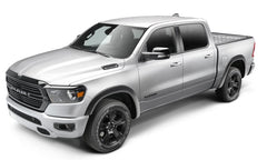 Bushwacker - Bushwacker 19-22 Ram 1500 (Excl. Rebel/TRX) 76.3 & 67.4in Bed OE Style Flares 4pc Set - Blk / Smooth - Demon Performance